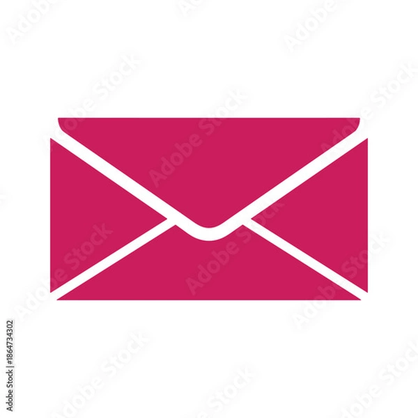 Obraz Pink Envelope Icon