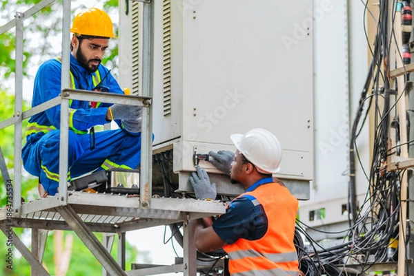 Obraz Telecom Network Maintenance Inspection