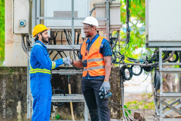 Obraz Telecom Network Maintenance Inspection