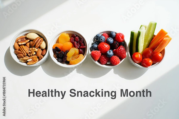 Obraz Healthy Snacking Month