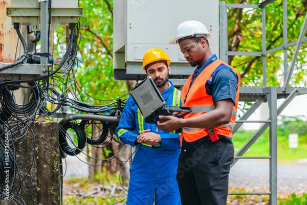 Obraz Telecom Network Maintenance Inspection