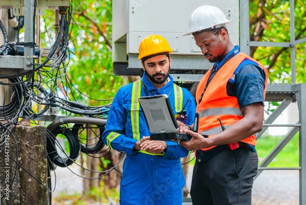 Obraz Telecom Network Maintenance Inspection