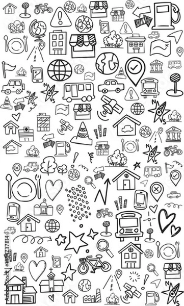 Obraz Navigation and Map