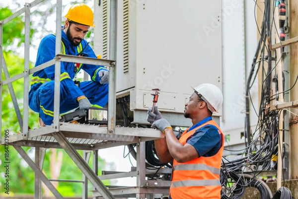 Obraz Telecom Network Maintenance Inspection