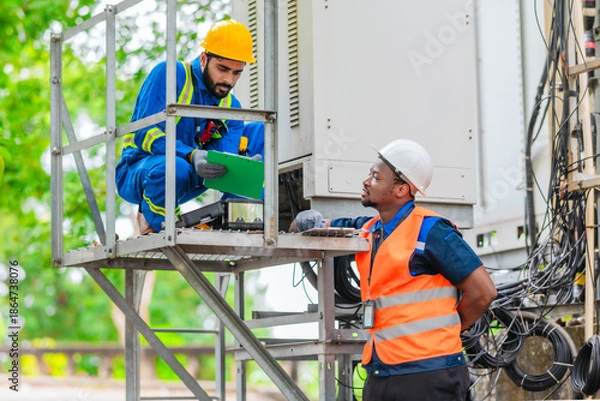 Obraz Telecom Network Maintenance Inspection