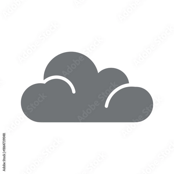 Obraz Cloud Icon Vector Illustration