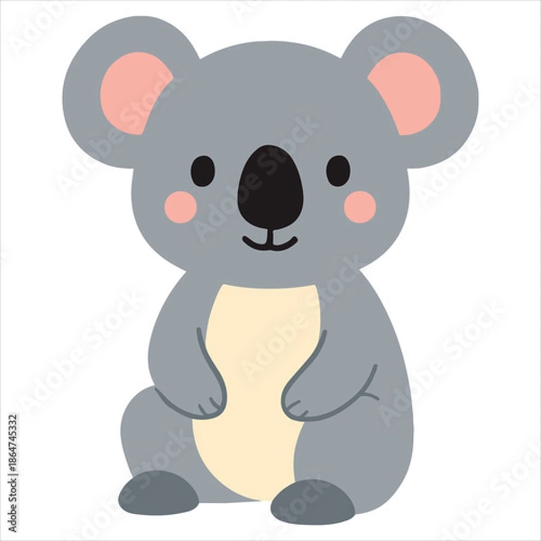 Obraz koala illustration vector