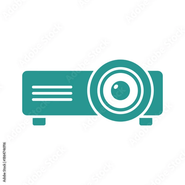 Fototapeta Projector Vector Illustration