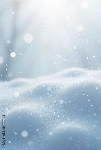 Obraz blue christmas background