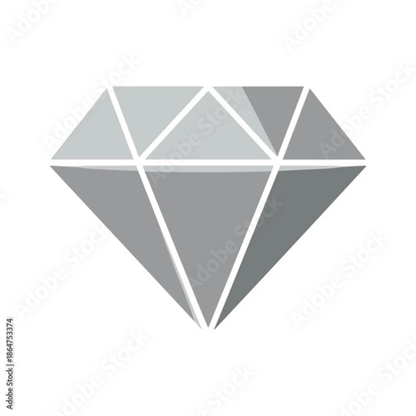 Obraz Diamond Icon Vector Illustration