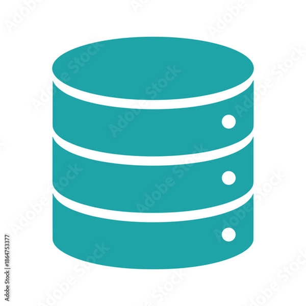 Obraz Database Icon Vector