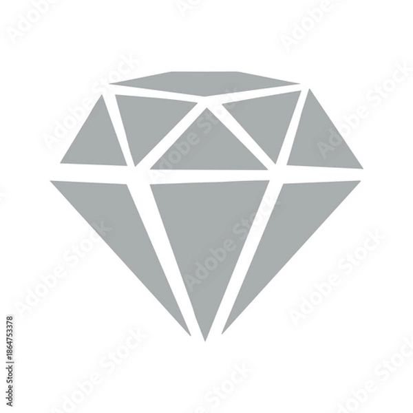 Obraz Diamond Icon Illustration