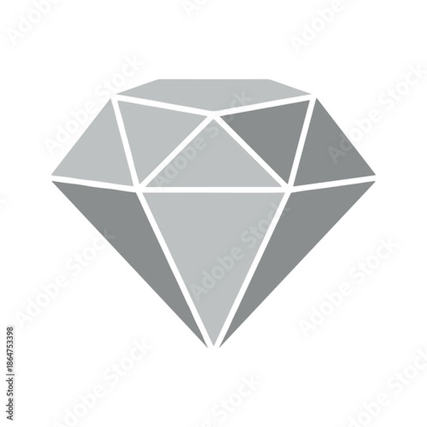 Obraz Diamond Icon Vector Illustration