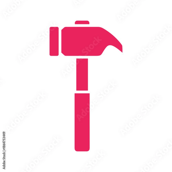 Obraz Hammer Vector Illustration