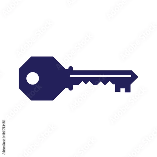 Obraz Key Icon Vector Illustration