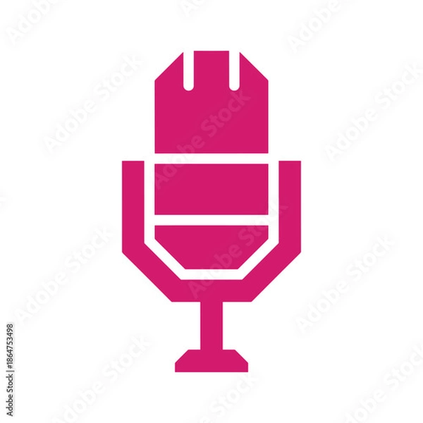 Obraz Microphone Vector Graphics
