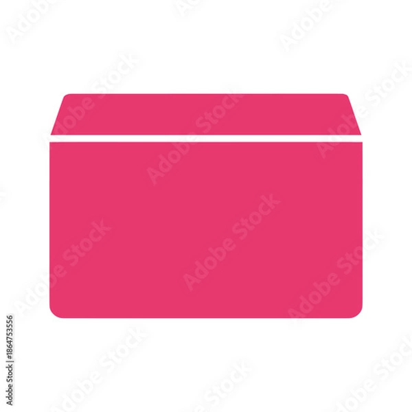 Obraz Pink Box Icon
