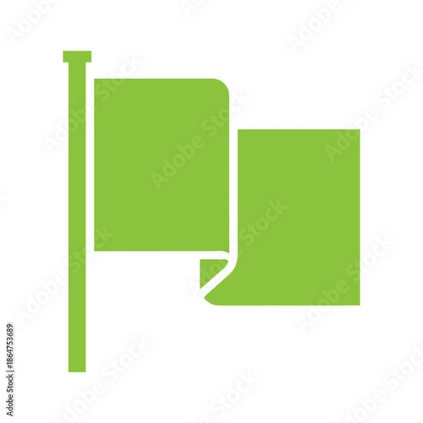 Obraz Vector Flag Icon Design