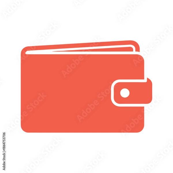 Obraz Wallet Icon Vector Illustration