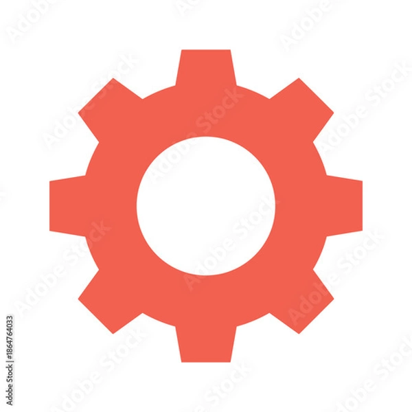 Obraz Vector Gear Icon