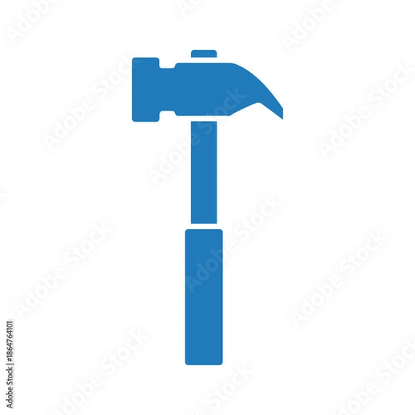 Obraz Blue Hammer Icon