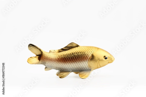 Obraz 鉄製の鯉の置物