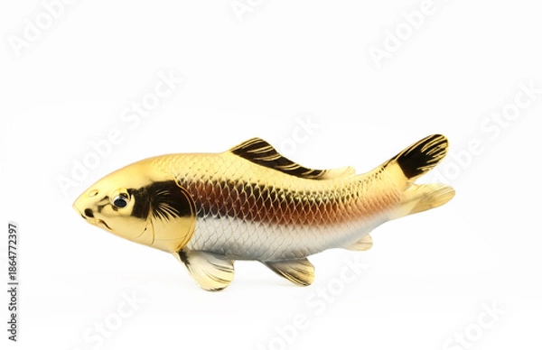 Obraz 鉄製の鯉の置物