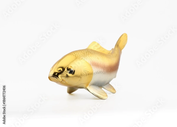 Obraz 鉄製の鯉の置物