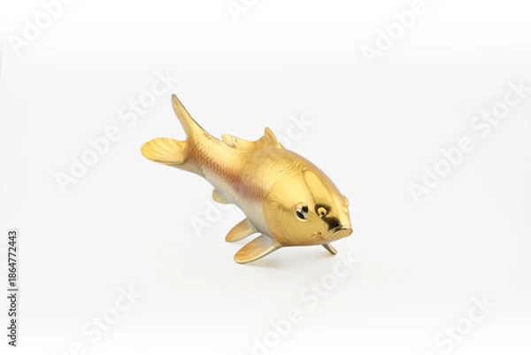 Obraz 鉄製の鯉の置物