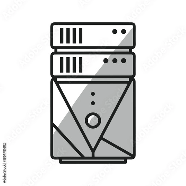 Obraz Server Icon Illustration