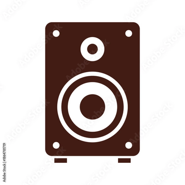 Obraz Speaker Icon Vector Illustration