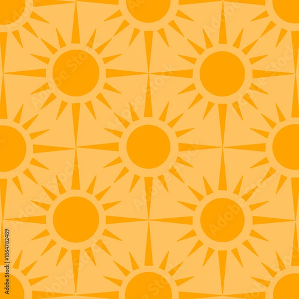 Obraz sun vector illustration