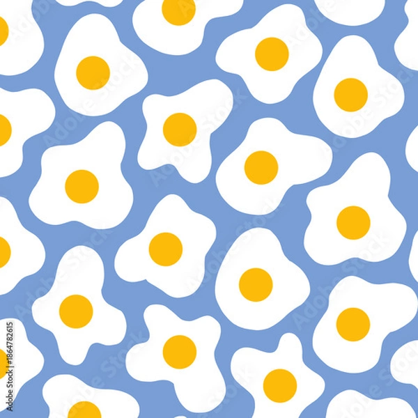 Obraz seamless pattern with eggs