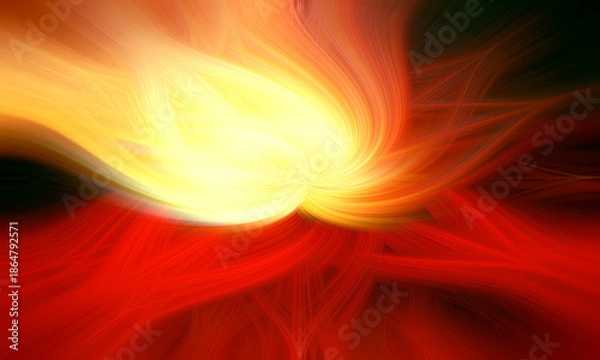 Obraz abstract background with fire