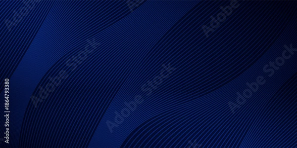 Obraz Premium background design with diagonal dark blue lines pattern.