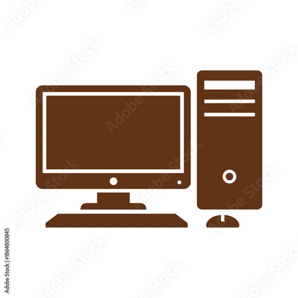 Fototapeta Computer Icon Vector Graphics