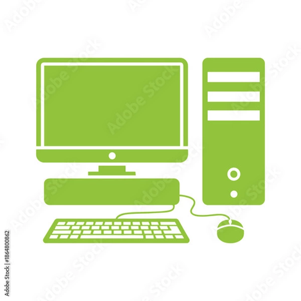 Fototapeta Computer Illustration