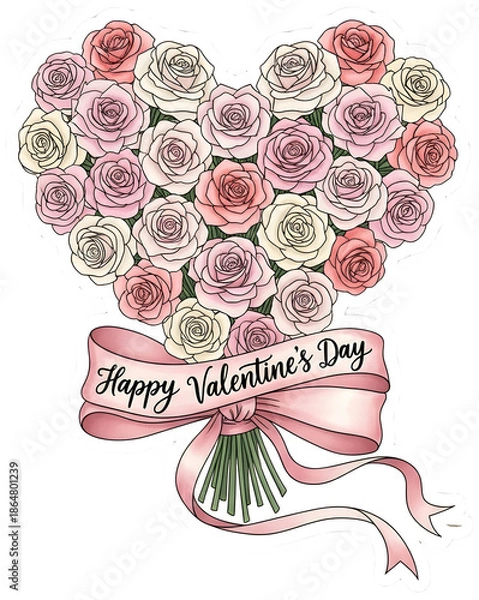 Obraz Generative AI, Valentine's Day Images