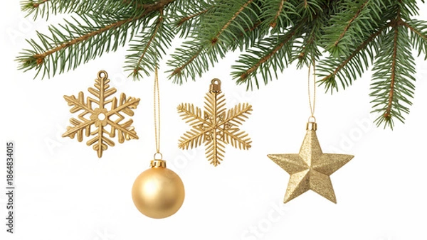 Obraz christmas tree decoration