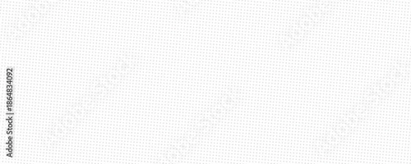 Obraz Gradient Banner background with  grey dots on white