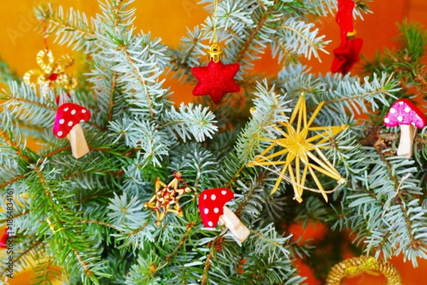 Obraz christmas tree decoration