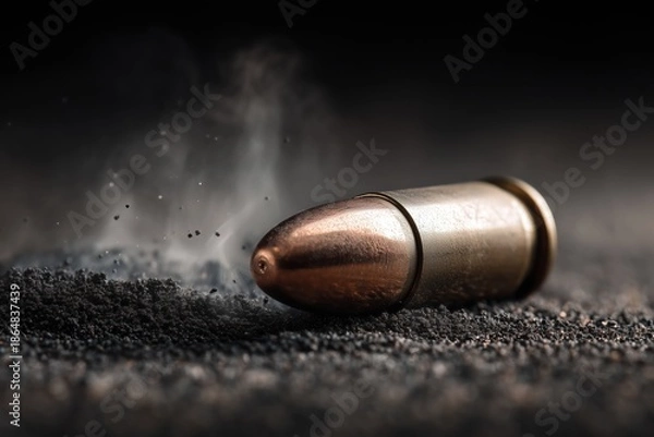 Obraz The bullet fell