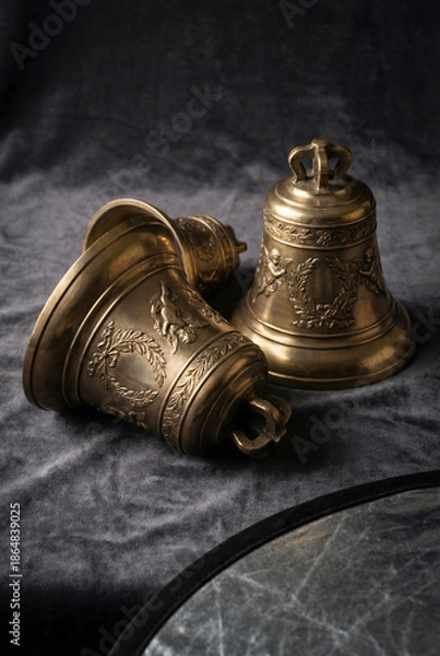 Obraz Dramatic Side Light French Easter Bells