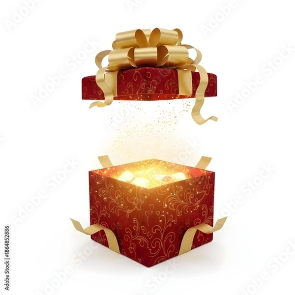Obraz christmas gift box