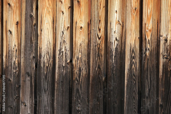 Obraz 古い木の壁