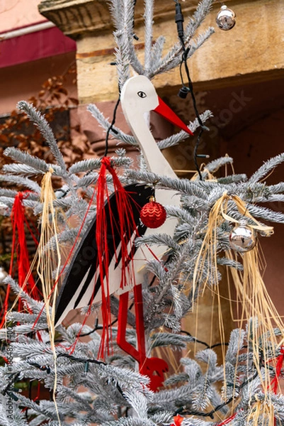 Fototapeta Festive Stork