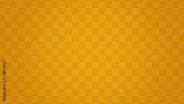 Obraz ゴールドの市松模様のシンプルな背景素材]