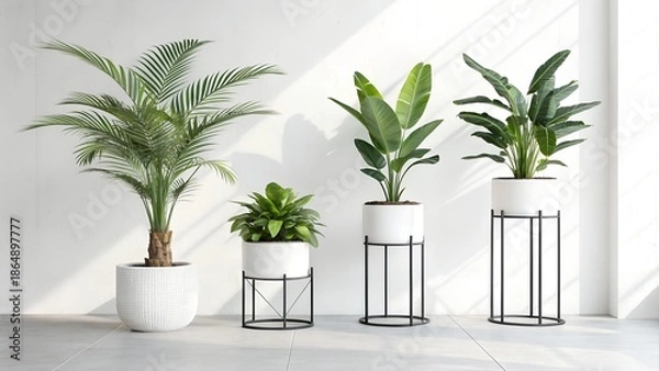 Obraz plant in a modern interior