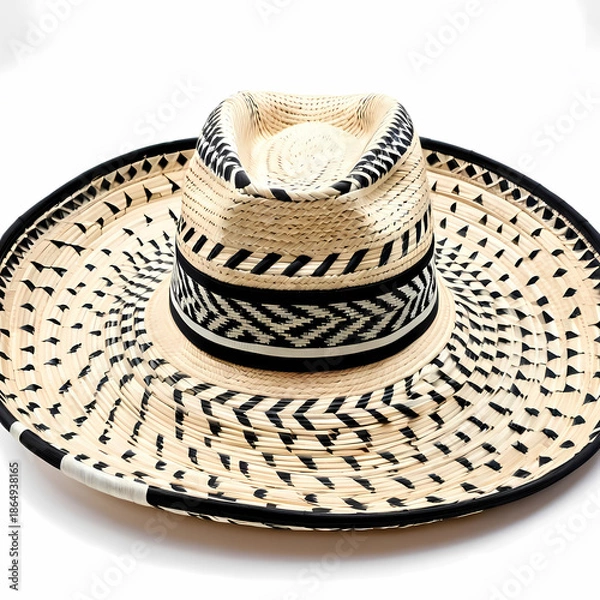 Obraz cowboy hat isolated on white