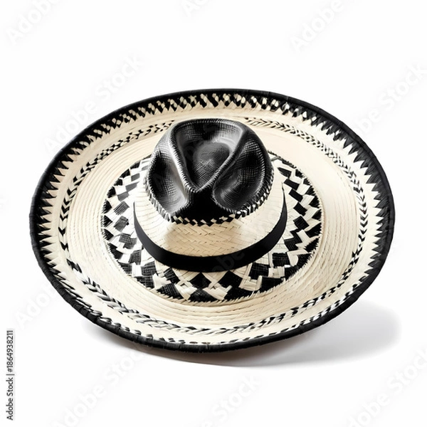 Obraz black cowboy hat